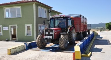 Gümüşhacıköy'de TMO hububat alımına başladı