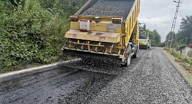 KABADÜZ’ÜN GRUP YOLUNA 16 KM ASFALT