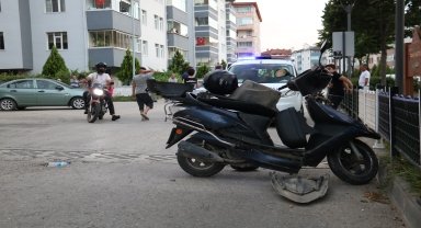 Kastamonu'da otomobille çarpışan motosikletin sürücüsü yaralandı
