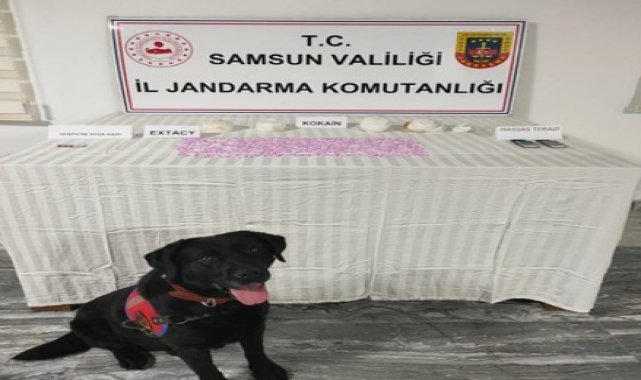 Samsun'da uyuşturucu operasyonunda bir zanlı tutuklandı