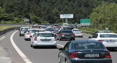 Tatilciler dönüş yolunda