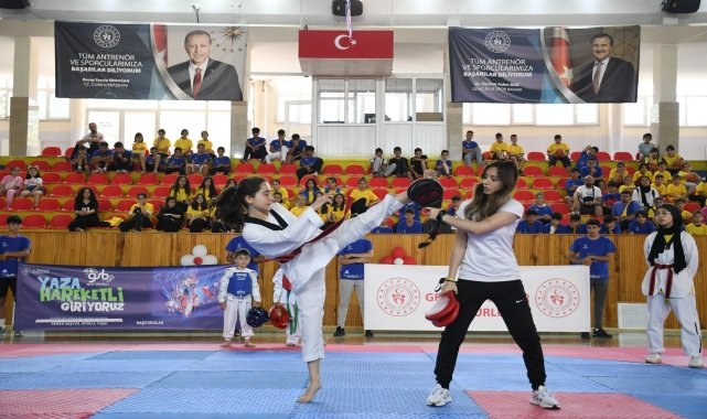 Tokat’ta yaz spor okulları törenle açıldı