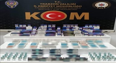 Trabzon'da kargo paketlerinde kaçak sigara ve elektronik sigara ele geçirildi