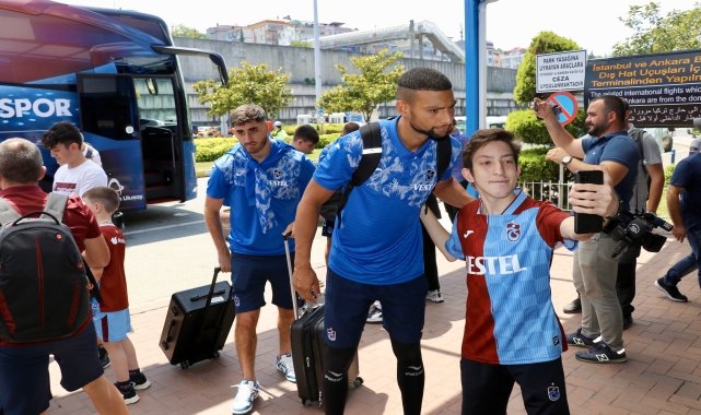 Trabzonspor, yurt dışı hazırlık kampı için Slovenya'ya gitti