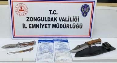 Zonguldak'ta uyuşturucu operasyonunda 2 zanlı tutuklandı