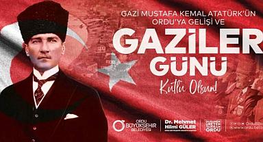 BAŞKAN GÜLER'DEN 19 EYLÜL GAZİLER GÜNÜ MESAJI