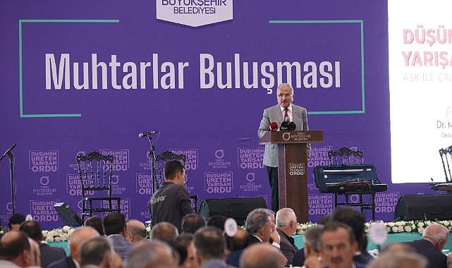 BAŞKAN GÜLER: “YOL VE SU YATIRIMINDA 50 YILIN REKORUNU KIRDIK”