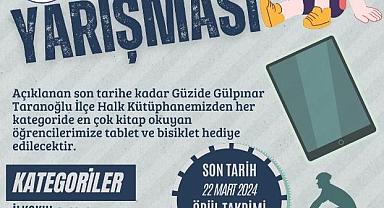 Gülyalı’da kitap okuma yarışması
