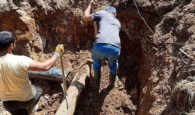 KABADÜZ’ÜN BİR MAHALLESİ DAHA TEMİZ İÇME SUYUNA KAVUŞTU
