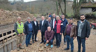 ÜNYE BELEDİYESİ’NDEN SU TAŞKINLARINA KALICI ÇÖZÜM