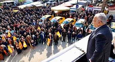 BAŞKAN GÜLER: “BİZ SADECE BELEDİYECİ DEĞİLİZ AYNI ZAMANDA KUTLU BİR DAVANIN MÜDAVİMLERİYİZ”
