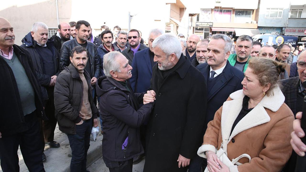 ENVER YILMAZ'IN DEV MİTİNGLERİ TÜM HIZIYLA SÜRÜYOR