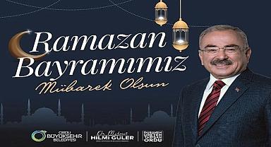 Başkan Güler Ramazan Bayramı mesajı yayınladı