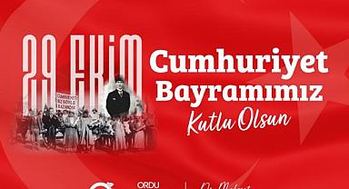 BAŞKAN GÜLER’DEN 29 EKİM CUMHURİYET BAYRAMI MESAJI