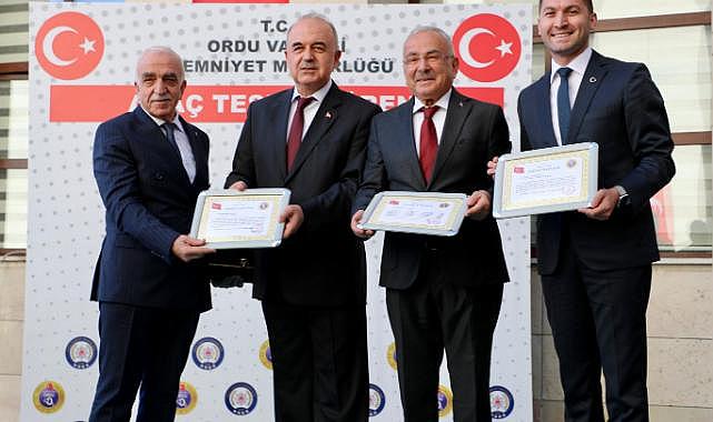 ORDU İL EMNİYET MÜDÜRLÜĞÜNE 81 YENİ ARAÇ TAKVİYESİ YAPILDI