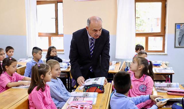 Vali Erol'dan İlkokul Ziyareti