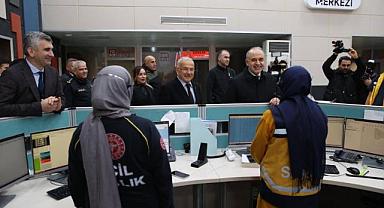 VALİ EROL VE BAŞKAN GÜLER YILBAŞI MESAİSİNDE
