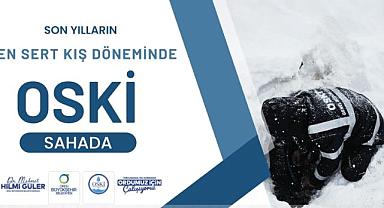 SON YILLARIN EN SERT KIŞ DÖNEMİNDE OSKİ SAHADA