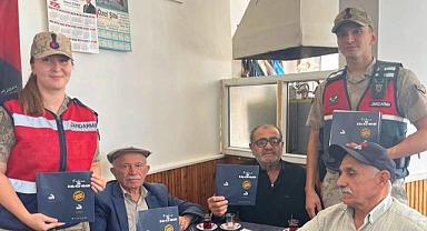 Kabataş’ta Jandarmadan Kadına Yönelik Şiddete Karşı Farkındalık Çalışması