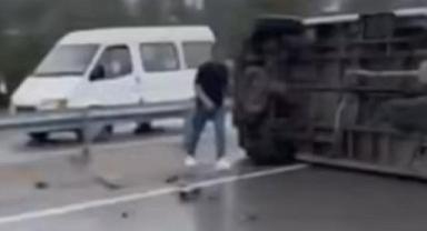 Ordu’nun Akpınar mevkiinde meydana gelen trafik kazasında bir kişi yaralandı.