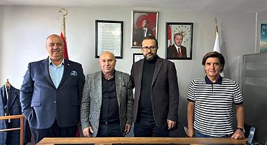 SAMSUN SÜRMANŞET HABER GAZETESİ İMTİYAZ SAHİBİ SAİD ÇETİNTAŞ'A BASIN ZİYARETİ