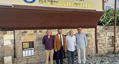 Ticaret Borsası’ndan İnternet Gazetecileri Derneği’ne Destek Ziyareti