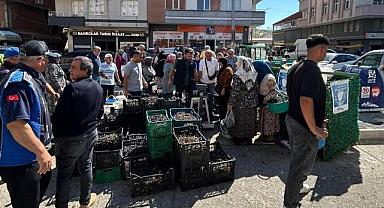 ÜNYE BELEDİYESİ ÜZÜM ÜRETİMİNİ DESTEKLİYOR