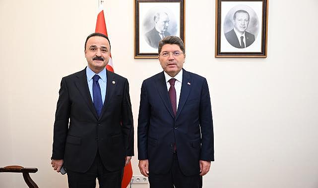 MHP Ordu Milletvekili Naci Şanlıtürk’ten Adalet Bakanı Yılmaz Tunç’a Ziyaret