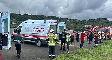 Ordu-Giresun Havalimanında Acil Durum ve Ateşli Yangın Tatbikatı Yapıldı