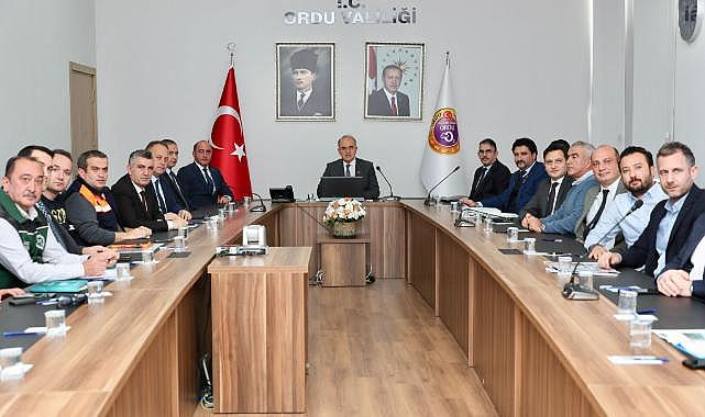Ordu Şehir Hastanesinin 16. Koordinasyon Toplantısı Yapıldı