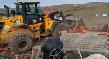 Aybastı Belediyesinden Kaçak Yapıya Hızlı ve Yerinde Müdahale