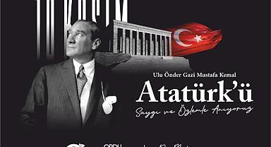 BAŞKAN GÜLER’DEN 10 KASIM ATATÜRK’Ü ANMA GÜNÜ MESAJI
