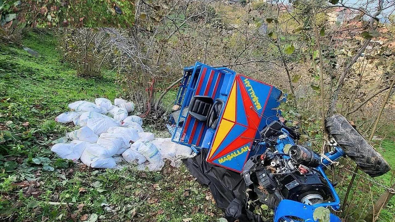 Korgan ilçesi Başköy Mahallesi'nde tarım aracı devrildi. Kazada 1 kişi hayatını kaybetti.