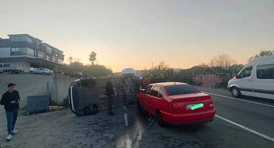 ULUBEY AKPINAR’DA TRAFİK KAZASI