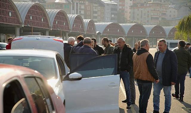 FATSA OTO PAZARI HER CUMARTESİ YOĞUN İLGİYLE KURULUYOR