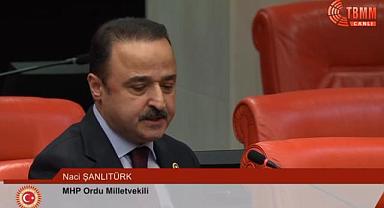 MHP Ordu Milletvekili Naci Şanlıtürk’ten iki bakana Ordu odaklı sorular