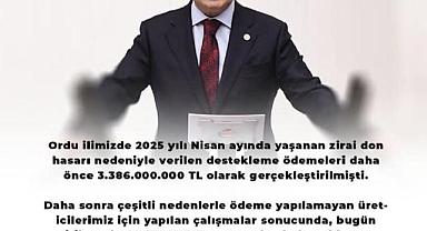 Zirai Don Destekleri Hesaplara Yattı