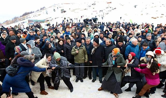 AKKUŞ ARGAN YAYLASI KIŞ FESTİVALİYLE RENKLENDİ