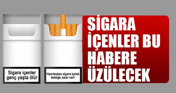 SİGARA İÇENLER BU HABERE ÜZÜLECEK